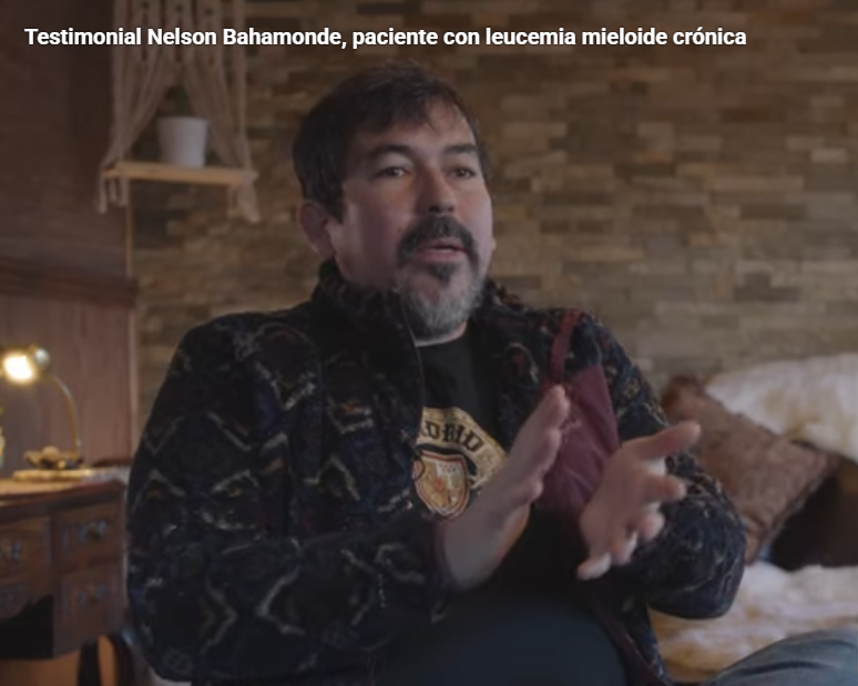 Testimonial Nelson Bahamonde, paciente con leucemia mieloide crónica